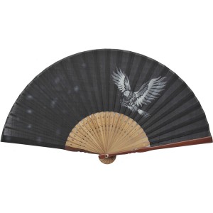 扇子　紳士用　黒　鷹